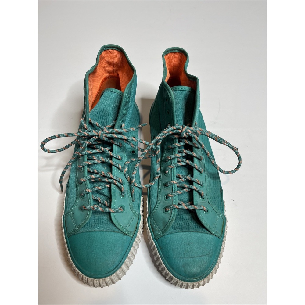 PF Flyers Hi Top Miami Dolphins Colors Men's Size 12